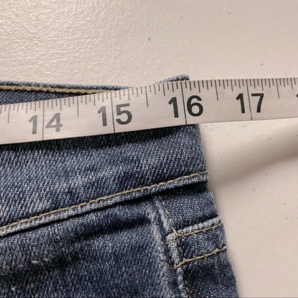 7 for All Mankind distressed bootcut jeans - Picture 15 of 16